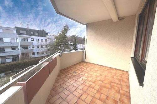 Blick vom Balkon - 