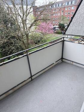 Balkon - 3 Zimmer Etagenwohnung in Hamburg