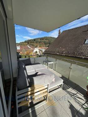 Balkon mit Westblick - 