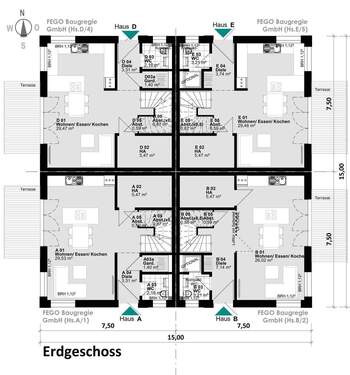 Erdgeschoss - Etagenwohnung mit 115,00 m&sup2; in Hamburg zum Kaufen