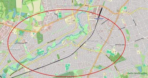 Suchgebiet - 3 Zimmer Etagenwohnung zum Kaufen in Hamburg