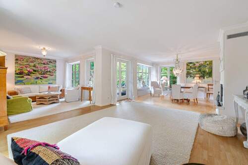 Wohn-/Esszimmer - 4 Zimmer Doppelhaushälfte zur Miete in Seeshaupt