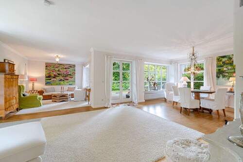 Wohnbereich - 4 Zimmer Doppelhaushälfte in Seeshaupt