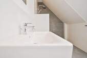 Bad mit ebenerdiger Dusche - 