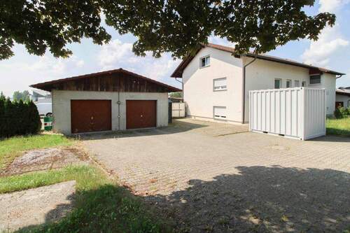 Haus Seitenansicht - 