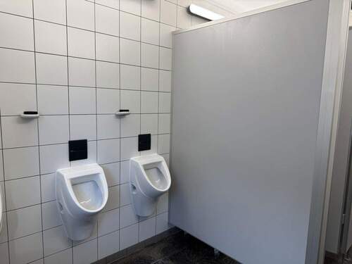 getrennte WC Bereiche - 