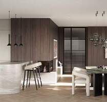 NEUBAU: Moderne DG-Wohnung mit 4,5 Zimmer und Dachterrasse über Dachausstieg - München Bogenhausen