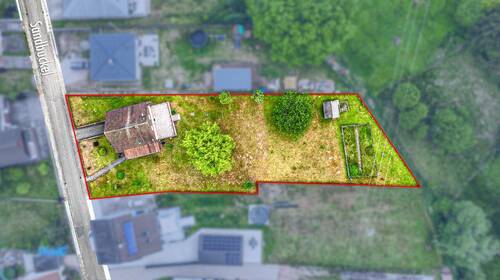 Lageplan-Luftbild - 5 Zimmer Einfamilienhaus in Fischbach bei Dahn