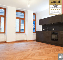 Exclusive Altbauwohnung mit PREMIUM-Einbauküche ohne Kühlschrank - Würzburg Altstadt