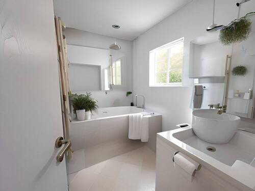 Badezimmer - Homestaging - 