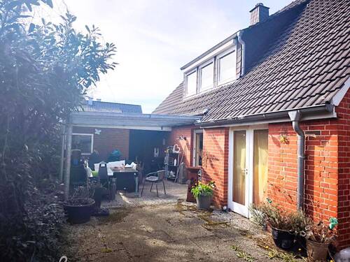 Aussenansicht Terrasse - Einfamilienhaus mit 137,00 m&sup2; in Lingen (Ems) zum Kaufen