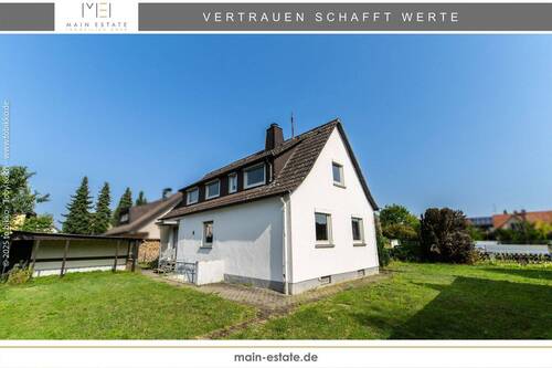 Hausansicht - Freistehendes Einfamilienhaus mit attraktivem Grundstück in Neu-Isenburg Buchenbusch