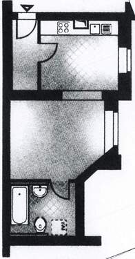 2. Obergeschoss Seitenflügel - 