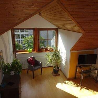 Blick von Galerie - Etagenwohnung mit 77,00 m&sup2; in Landshut zur Miete