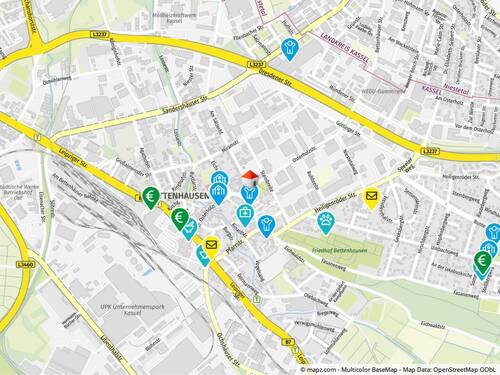 Geolyzer Kartenausschnitt - 