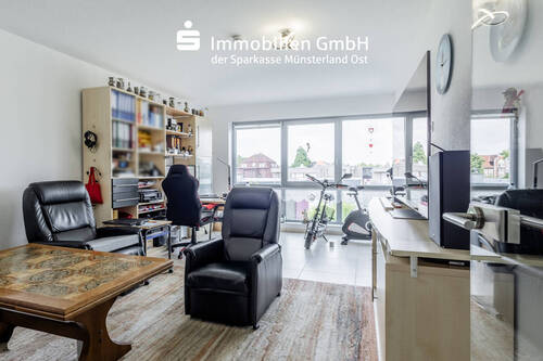 Wohnzimmer - Etagenwohnung mit 68,00 m² in Ahlen zum Kaufen