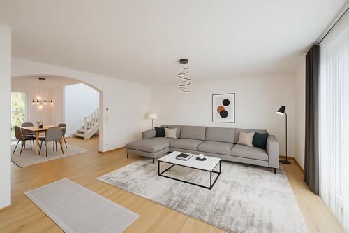 Herzlich Willkommen - KENSINGTON - Exklusives Wohnerlebnis: Stilvolles Haus in Haus Konzept mit Wintergarten in Neu-Aubing