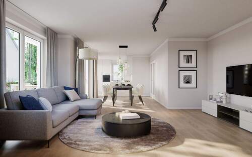 GY07 - Wohnen Essen Kochen - NEUBAU: Großzügige Gartenwohnung mit 4 Zimmern -barrierefrei-