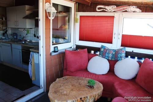 Sitzecke Küche geschlossener Balkon - 