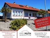 Sonnige Ansicht - OpenHouse, am Dienstag, 28.04.26 ab 15:30h-16:30h. Ruhe , Platz, Natur - Zweifamilienhaus.