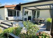 Terrasse visualisiert - 4 Zimmer Einfamilienhaus in Heusenstamm