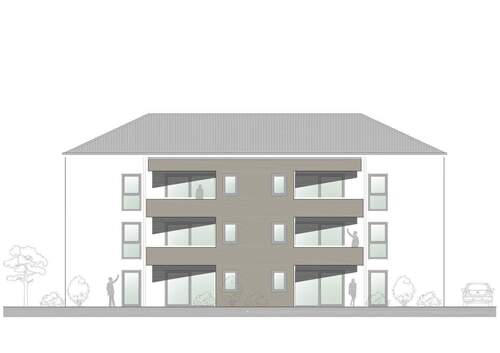 .. Südbalkone ! - 3 Zimmer Terrassenwohnung in Gerolzhofen