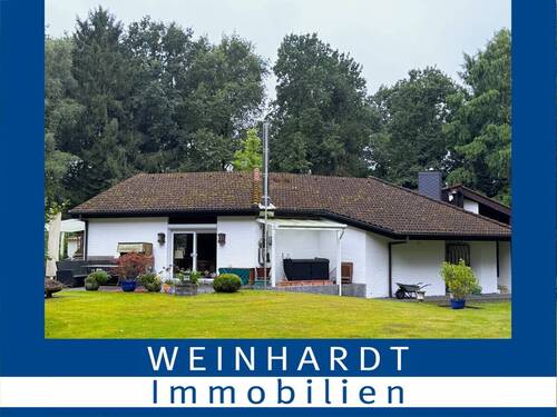 Aussenansicht - Traumhafter U-Bungalow in Oldendorf mit großem Naturgrundstück