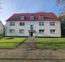 DACHGESCHOSSWOHNUNG MIT AUSBAUPOTENTIAL - BAUGENEHMIGUNG VORHANDEN - LOGGIA - EIGENER GARTEN - Gelsenkirchen