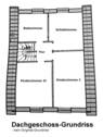 Dachgeschoss-Grundriss - 
