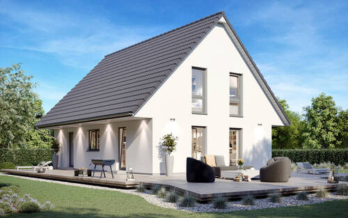 Ansicht_vorne_SH142_Var.D - Ihr Traumhaus in Delitzsch - individuell geplant, mit ScanHaus gebaut!