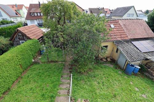 Blick in den Garten - 5 Zimmer Einfamilienhaus in Ostfildern