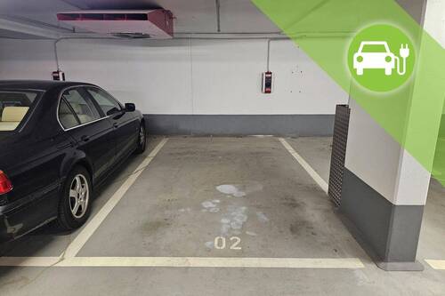 TG-Platz mit Wallbox - TG-Stellplatz mit 11 kW Wallbox E-Ladestation - Hügelstraße 179