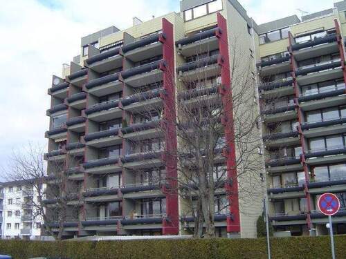 Ansicht - Vermietete 2-Zimmer-Wohnung mit zwei Loggien mit Südausrichtung - Germering