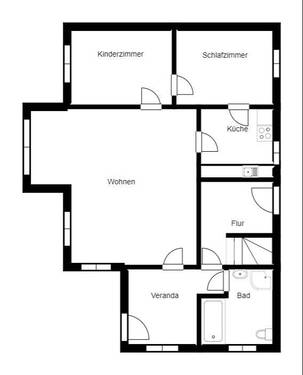 EG - 1. Wohneinheit Huapthaus - 