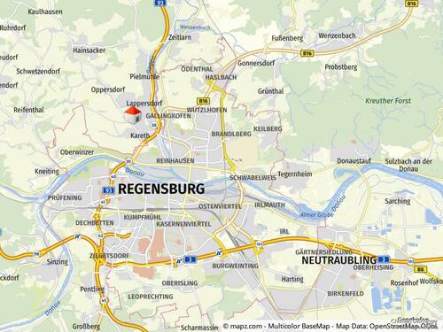 Lage in der Gemeinde - 