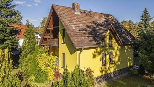 Blick auf das Haus - 