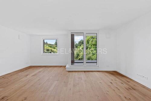 Blick zum Balkon - 2 Zimmer Etagenwohnung in Hamburg