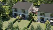 Vogelperspektive Garten - 4 Zimmer Doppelhaushälfte zum Kaufen in Langerwehe