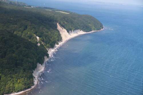 kreidefelsen luft neu.JPG - Schnäppchenpreis: Günstiger geht nicht vier Schlafzimmer Sauna großes Grundstück eingezäunt Glowe Insel Rügen