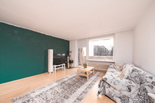 Wohnzimmer - 2 Zimmer Etagenwohnung in Nürnberg