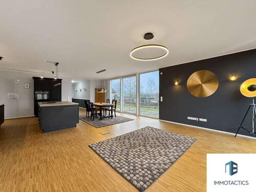 Wohn-Essbereich - 4 Zimmer Etagenwohnung zum Kaufen in Jugenheim in Rheinhessen