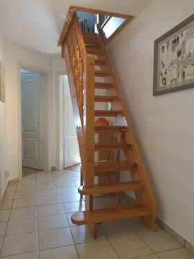 Treppe in das Dachgeschoss - 