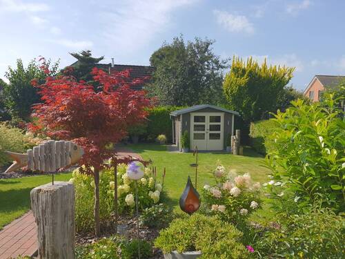 Garten - Doppelhaushälfte mit 100,00 m&sup2; in Albersdorf zum Kaufen