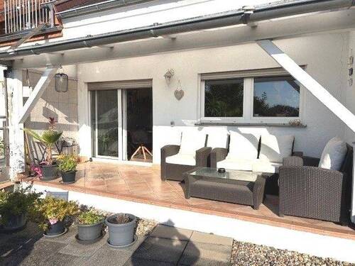 Aussenansicht Terrasse - Terrassenwohnung mit 120,00 m&sup2; in Schwalbach zum Kaufen