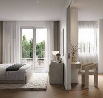 NEUBAU - Stilvolle 3-Zimmer-Wohnung mit direktem Zugang zum Hobbyraum -LETZTE EINHEIT- - München Neuhausen-Nymphenburg