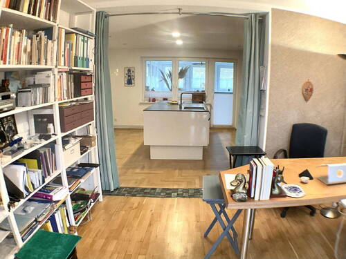 Esszimmer (hier Büro) - 