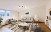 Virtual Staging Souterrain Wohnzimmer - 