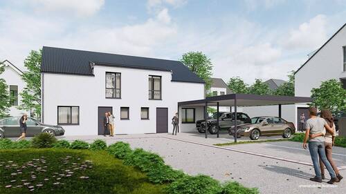 Ansicht - 6 Zimmer Doppelhaushälfte in Gärtringen