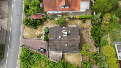 Drohnenaufnahme Grundstück - 6 Zimmer Einfamilienhaus in Goldbach