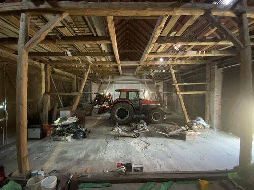 Innenansicht Scheune - 